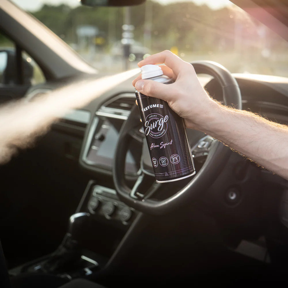 Alien car air freshener can - long-lasting premium car fragrance