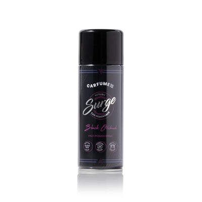 Black Orchid car air freshener can with long lasting premium fragrance for cars