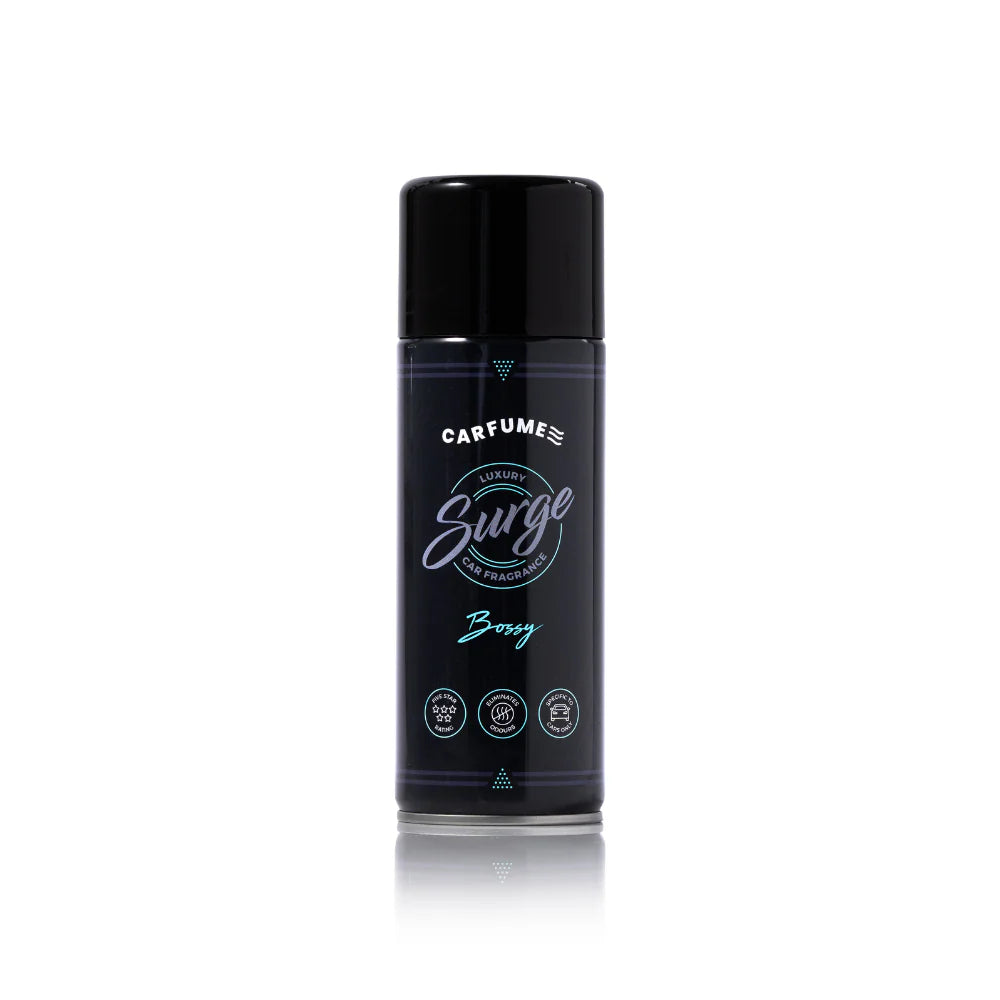 Bossy car air freshener can with long-lasting premium fragrance for cars