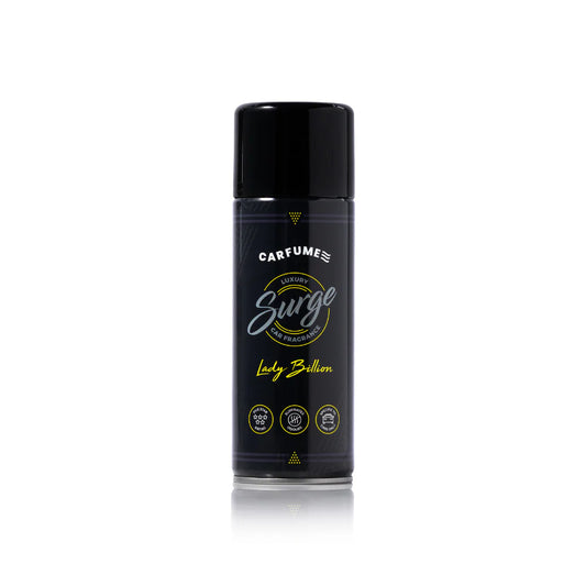 Lady Billion air freshener can with long lasting premium fragrance for cars
