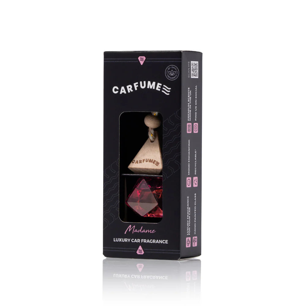 madame car air freshener long-lasting premium car perfume by carfume