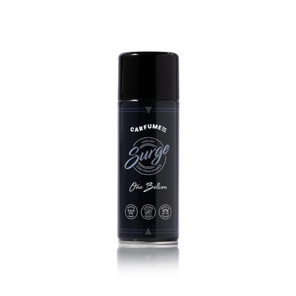 One Billion car air freshener can with long-lasting premium scent for cars
